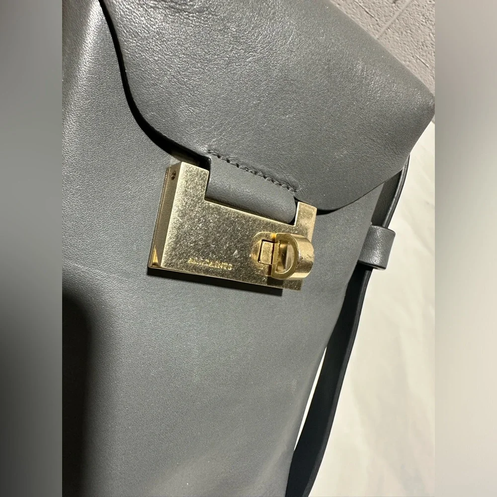 AllSaints Salome Leather Cross Body Bag - Picture 10 of 15